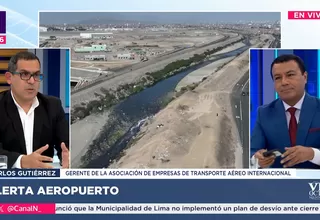 Carlos Gutiérrez: El nuevo aeropuerto Jorge Chávez no estaría listo para el 18 de diciembre 