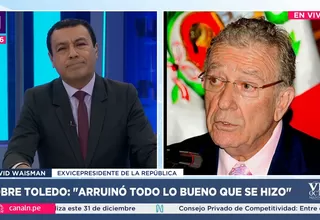 David Waisman: Toledo arruinó todo lo bueno que hizo