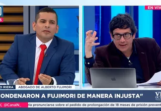 Elio Riera: Condenaron a Fujimori de manera injusta