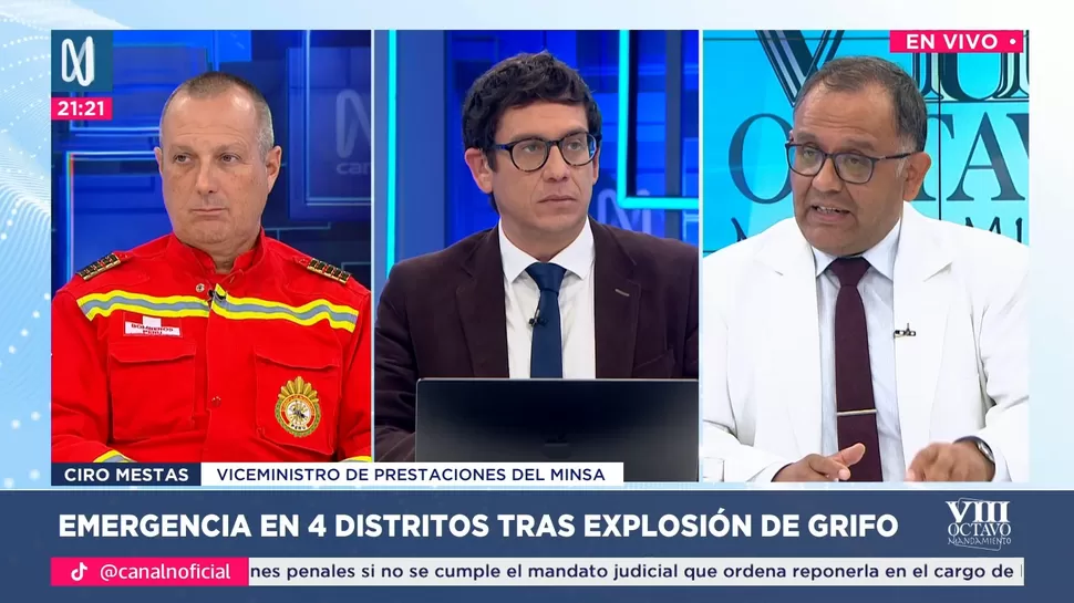 Estado de emergencia en cuatro distritos tras explosión de grifo | Canal N