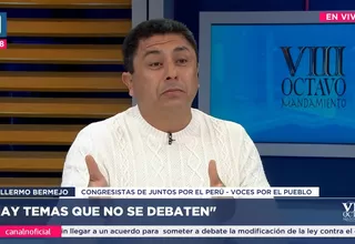 Guillermo Bermejo: Quiero ganar a Keiko o Antauro en la cancha