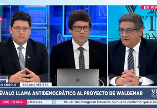 Ilich López y Juan Sheput analizan proyecto de ley sobre el Poder Judicial