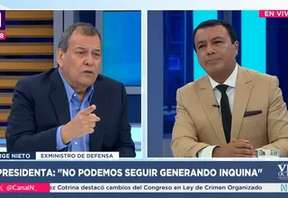 Jorge Nieto: Hay una ausencia de liderazgo por parte de Dina Boluarte