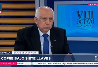 José Baella: Ellos saben quiénes han subido al cofre y su recorrido