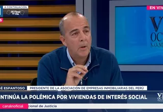 José Espantoso: En San Isidro y Miraflores también hay que construir viviendas asequibles