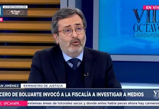 Juan Jiménez: No pueden venir amenazas de altos funcionarios públicos