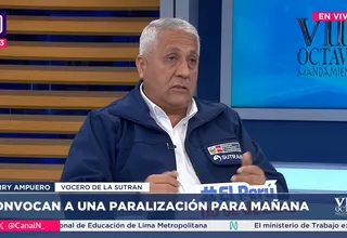 Larry Ampuero: No minimizamos el paro, pero a nivel nacional no se está deteniendo el transporte