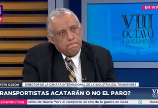 Martín Ojeda: Los que salieron a anunciar el paro son de los autos colectivos ilegales