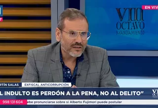 Martín Salas: El indulto es perdón a la pena, no al delito