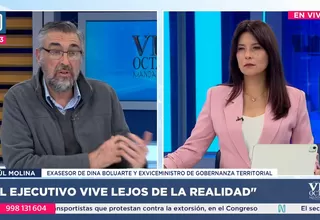 Raúl Molina: El Ejecutivo vive lejos de la realidad