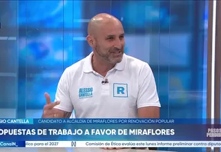 Alessio Cantella: Vamos a tener ciclovía, vamos a tener pista runners y vamos a tener malecón