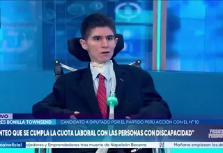 Andrés Bonilla: Es muy difícil tener acceso a las oportunidades laborales