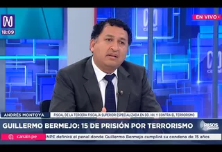 Andrés Montoya: Fue captado reuniéndose con mandos de Sendero Luminoso