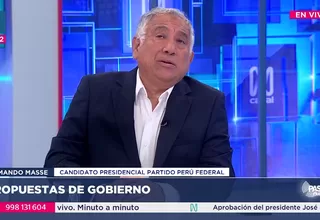 Armando Massé: Yo nunca he estado ante un juez