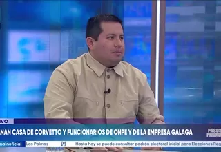 Benji Espinoza: Nadie puede ser detenido para investigar