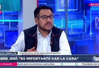 Carlos Zeballos: Estamos viendo el oportunismo en estas elecciones