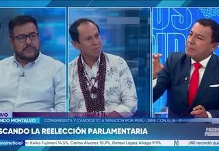 Debate entre candidatos al Senado sobre Vladimir Cerrón