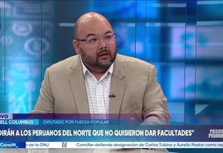 Diethell Columbus: Han ido por la parte más fácil, decir no es viable nada