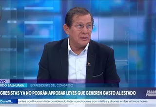 Eduardo Salhuana: Este Congreso, con sus errores y defectos, mantuvo la estabilidad democrática