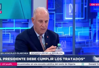 González Olaechea: No existe posibilidad de que la señora Betssy Chávez sea una perseguida