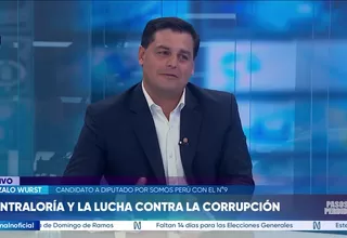 Gonzalo Wurst: Han aumentado el presupuesto en casi mil millones del Congreso