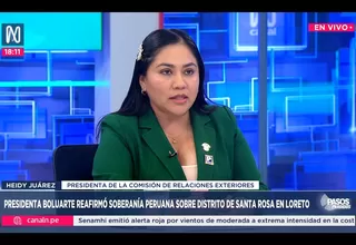 Heidy Juárez sobre citar al Mindef y al Canciller: "Lo que se necesita es la información de primera fuente"