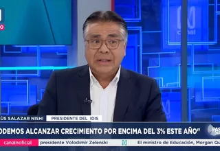 Jesús Salazar: Podemos alcanzar crecimiento por encima del 3% este año