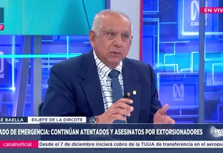 José Baella: Yo agarraría y formaría cinco divisiones de extorsiones, no solamente una