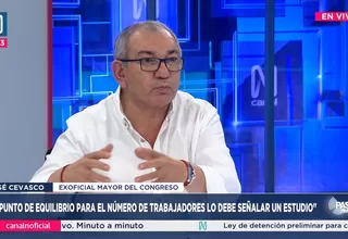 José Cevasco: "Se han hecho contrataciones que ni siquiera los congresistas recuerdan haber aprobado"