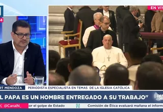 Kurt Mendoza: "El papa es un hombre entregado a su trabajo"