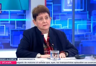 Lourdes Alcorta: "Estoy postulando al Senado"