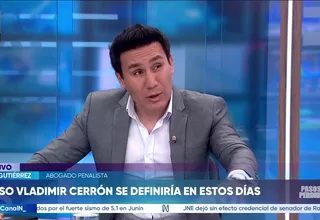Luis Gutiérrez: La posición que asume el Tribunal Constitucional peruano es totalmente diferente