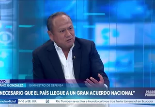 Mariano González sobre Corvetto: No cuenta hoy con la legitimidad necesaria