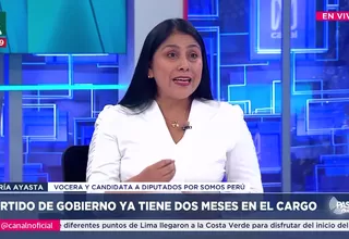 Marie Ayasta: La lucha contra la corrupción es lo más importante