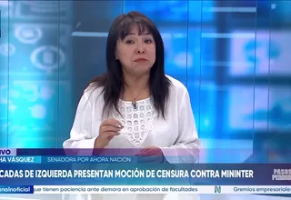 Mirtha Vásquez: Es un pedido de facultades muy amplio que implica temas laborales