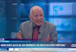 Óscar Becerra: "Pensar parece lo único que no saben hacer las autoridades"
