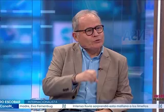 Ramiro Escobar: Si se quiere reconsiderar las relaciones con México, correspondería es darle salvoconducto a Betssy Chávez