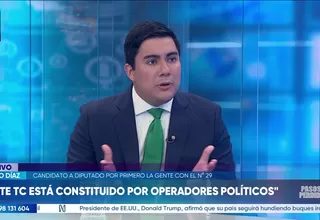 Renzo Díaz: Dina Boluarte era simplemente un pacto de supervivencia