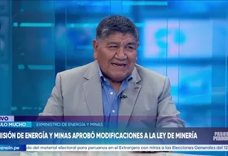 Rómulo Mucho: El Perú está detenido en las inversiones