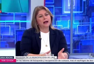Roxana Rocha: "El tren sí va a llegar a Chosica"