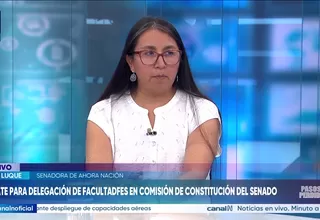 Ruth Luque: Aquí lo que ha habido es una falta de respeto por parte de los ministros