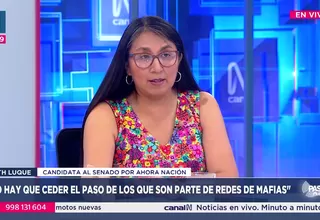Ruth Luque: Soy parte de un Congreso absolutamente desprestigiado