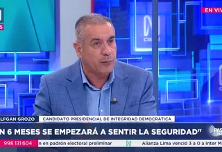 Wolfang Grozzo: Declarar estado de emergencia son medidas de humo